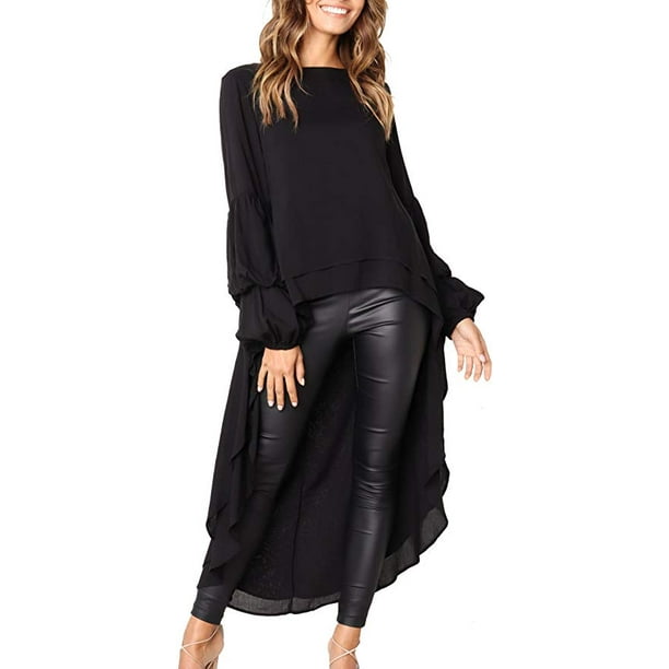 RUIVE Women’s Sweatshirt Dresses Autumn Patchwork Pockets Round Neck Loose Tops Ladies Solid Asymmetrical Blouse RUIVE Women’s Sweatshirt Dresses Autumn Patchwork Pockets Round Neck Loose Tops Ladies Solid Asymmetrical Blouse